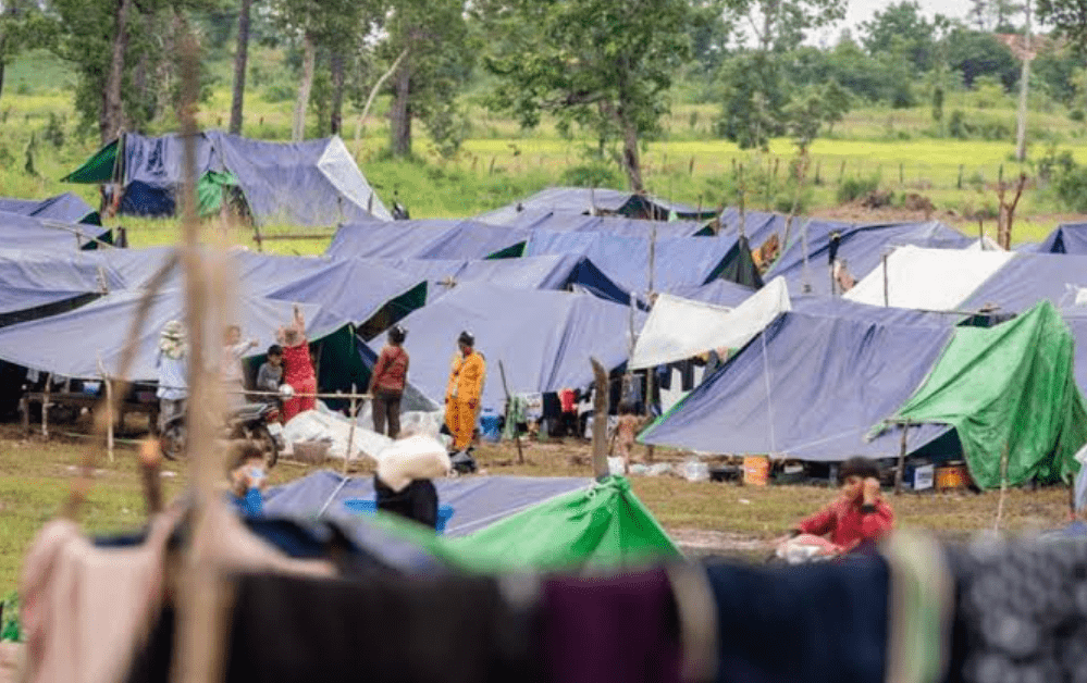 थाइल्याण्डसँगको द्वन्द्वका कारण २० हजारभन्दा बढी कम्बोडियाली अझै विस्थापित
