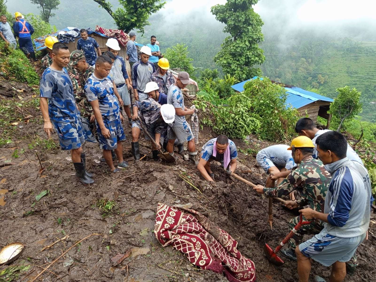 जाजरकोट पहिरोमा मृतकको संख्या तीन पुग्यो