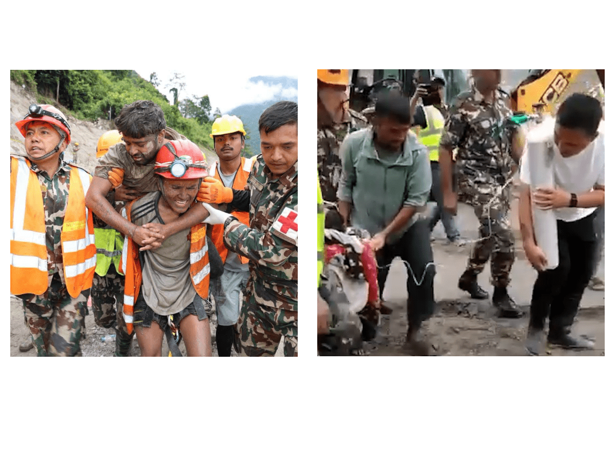 सुरुङबाट उद्धार गरिएको ठाउँमा गृहमन्त्री नै जानुपर्ने हो र ?(भिडियो)