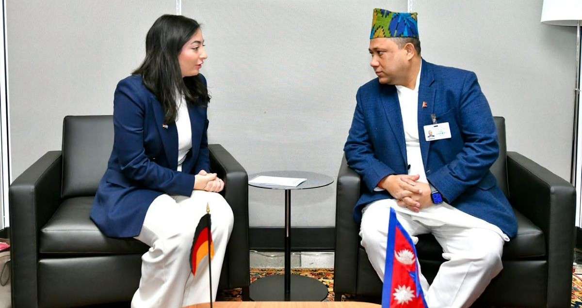 परराष्ट्रमन्त्री खनाल र जर्मनीकी आर्थिक सहयोग तथा विकासमन्त्रीबीच भेटवार्ता