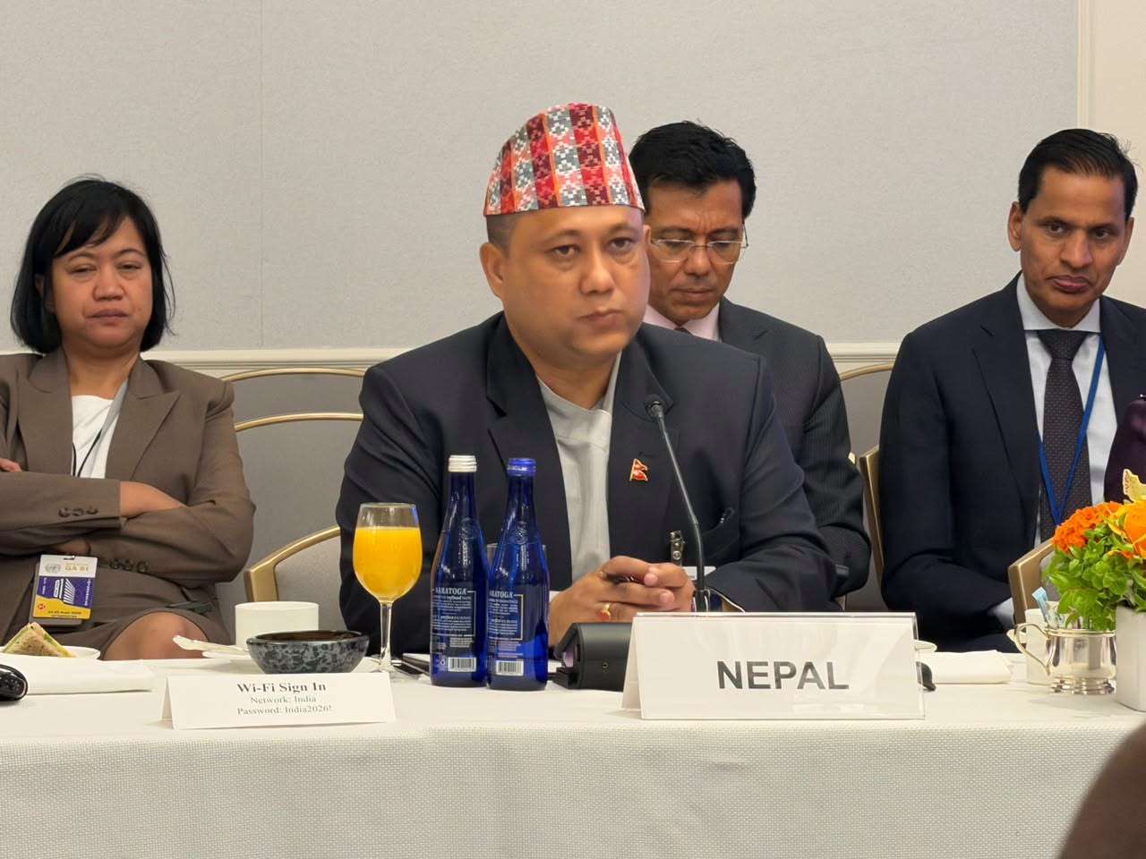 विकासशील मुलुकहरूको सामूहिक आवाजलाई विश्वव्यापी शासन प्रणालीमा अझ प्रभावकारी बनाउनुपर्छः  परराष्ट्रमन्त्री खनाल