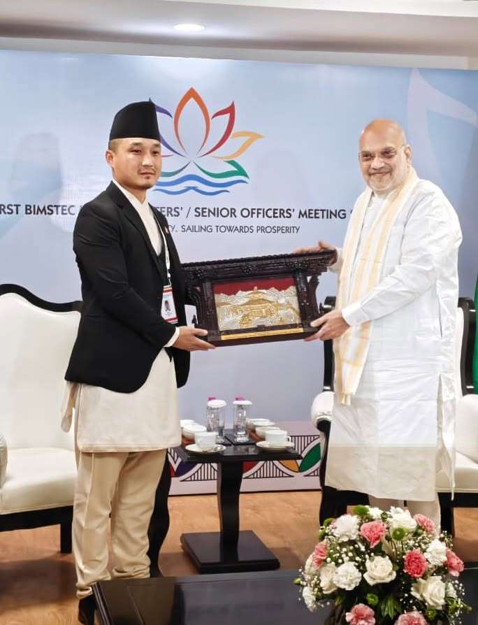 बिम्स्टेक बैठकमा गृहमन्त्री गुरुङले अघि सारे क्षेत्रीय विपद् प्रतिकार्य रूपरेखाको प्रस्ताव