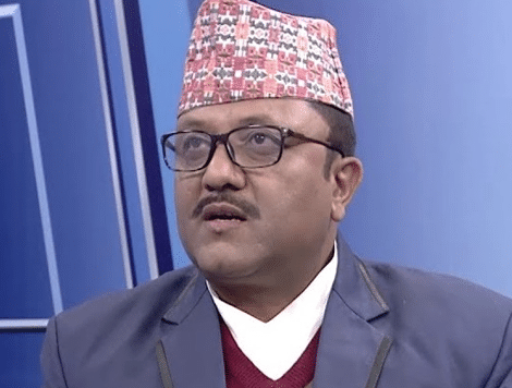 रहेनन् नेकपा संयुक्तका नेता विजय पौडेल