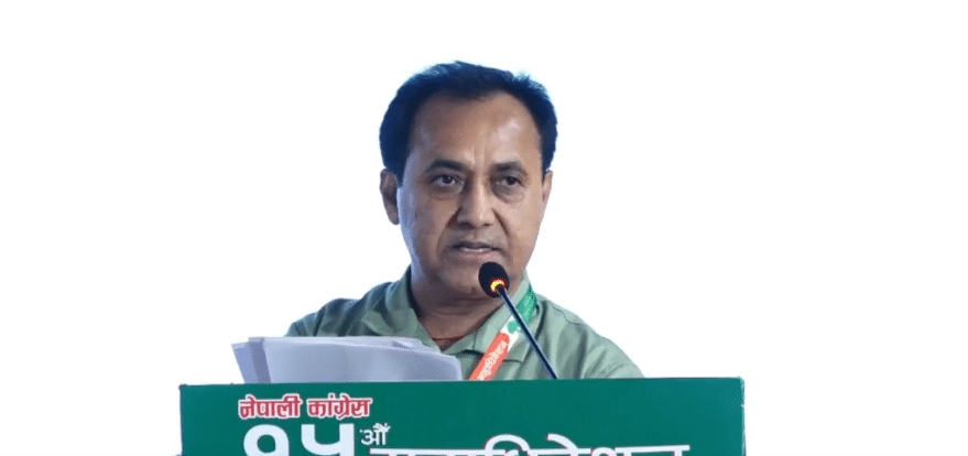 कांग्रेसमा नयाँ गुट बन्न नदिने, विचार र नीतिमा आधारित प्रतिस्पर्धा गर्ने विश्वप्रकाशको प्रस्ताव