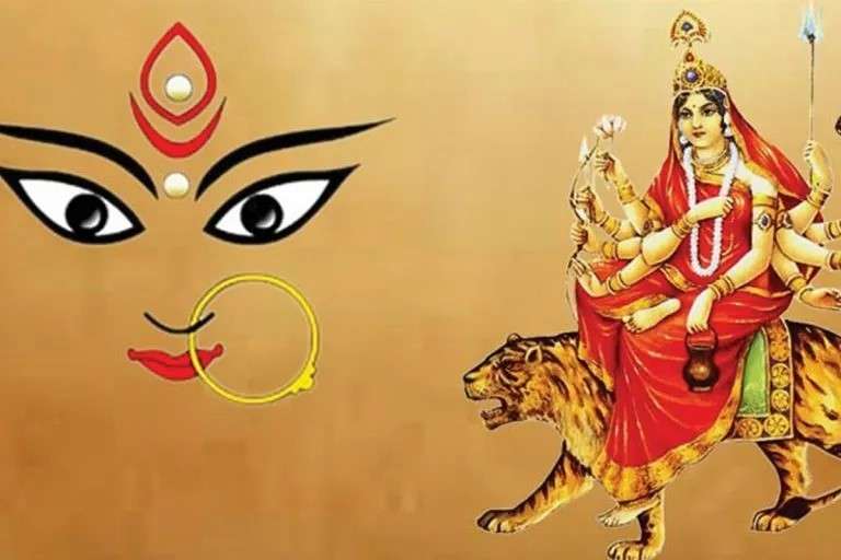 नवरात्रको तेस्रो दिन आज चन्द्रघण्टा देवीको विशेष पूजा आराधना गरिँदै